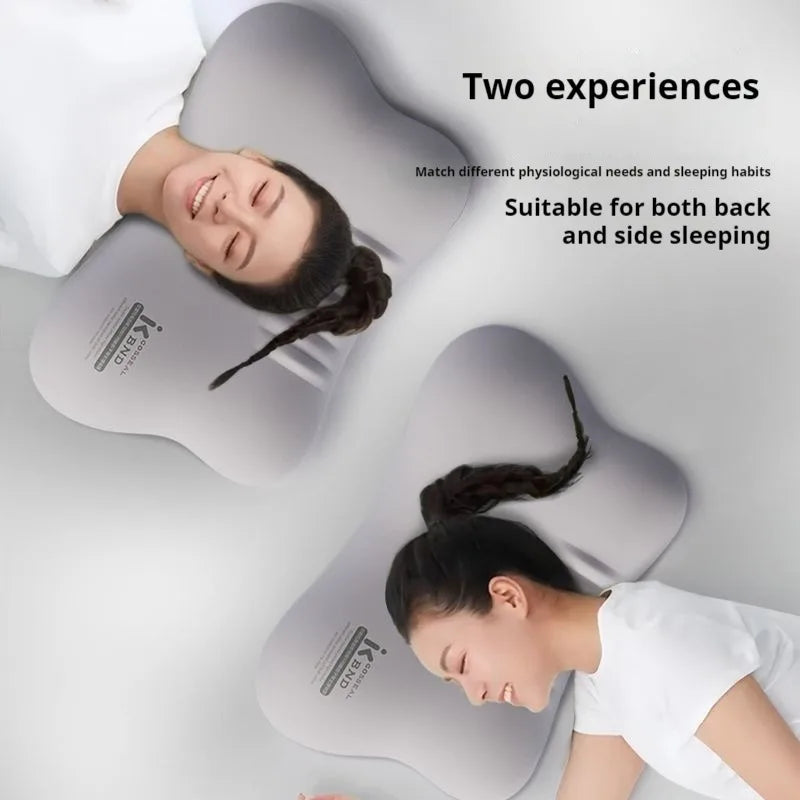 Ergonomic Memory Foam Pillow for All Sleep Positions, Multi-Zone Support, Zero Pressure, Deep Sleep, Neck Pain Relief
