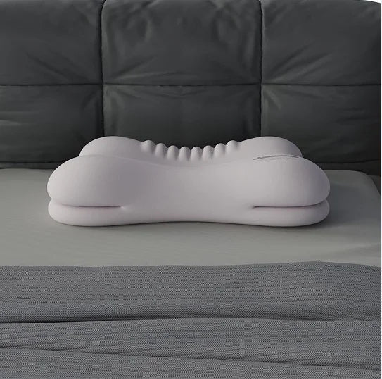 Ergonomic Memory Foam Pillow for All Sleep Positions, Multi-Zone Support, Zero Pressure, Deep Sleep, Neck Pain Relief