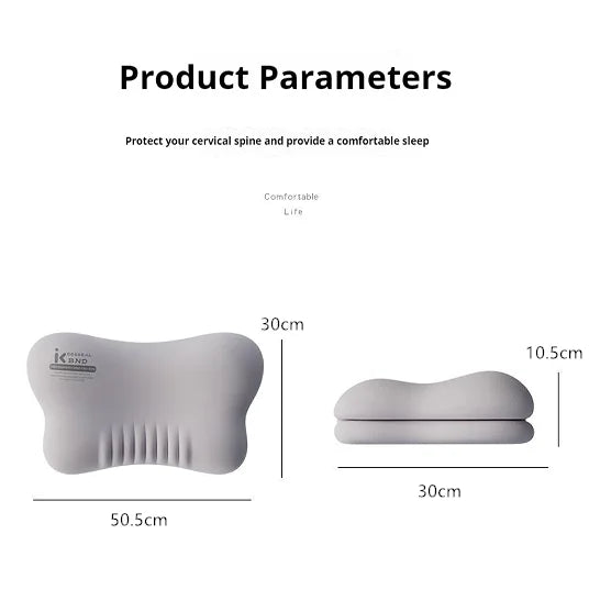 Ergonomic Memory Foam Pillow for All Sleep Positions, Multi-Zone Support, Zero Pressure, Deep Sleep, Neck Pain Relief