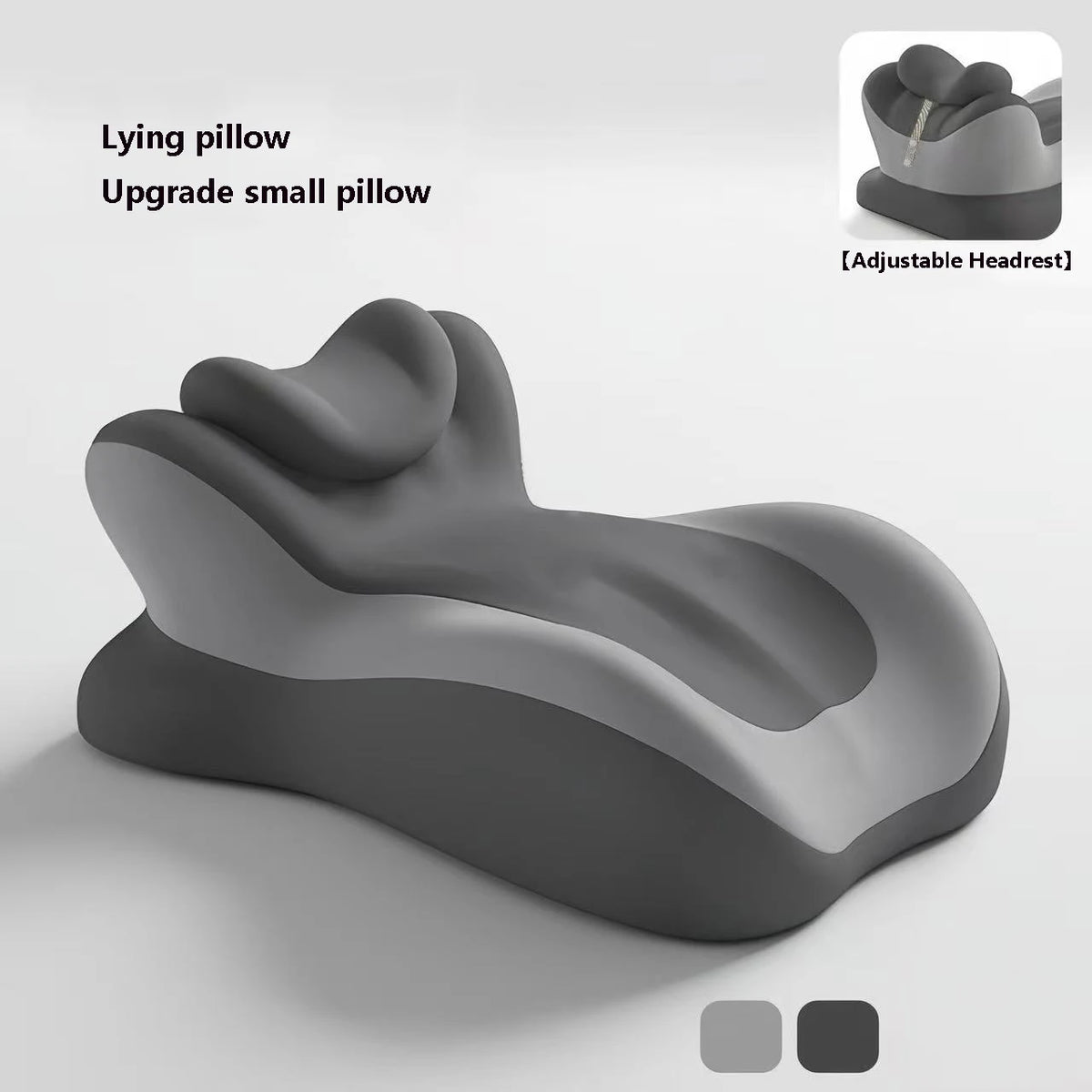 Memory Foam Pillow Ergonomic Support Neck Leg Rest Reading Phone Use Bed Sofa Wedge Shape Pain Relief Comfort